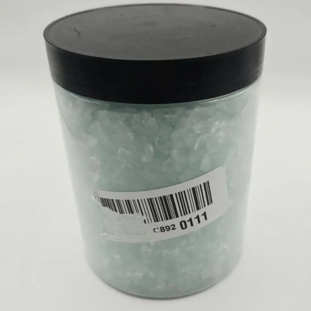 1.5 LB Glass Gravel Stone 3-6 mm Transparent Garden Decor by Patelai